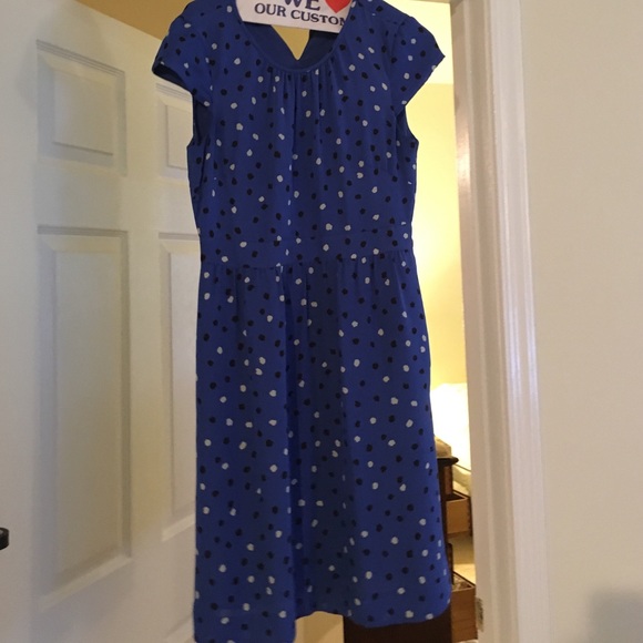 J crew polka dot dress