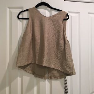 Shimmery tank top