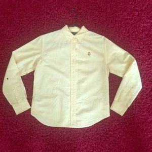 ‼️SALE‼️Yellow Ralph Lauren Oxford Shirt