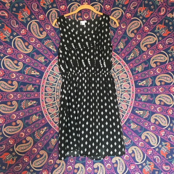 Casual Black Dress
