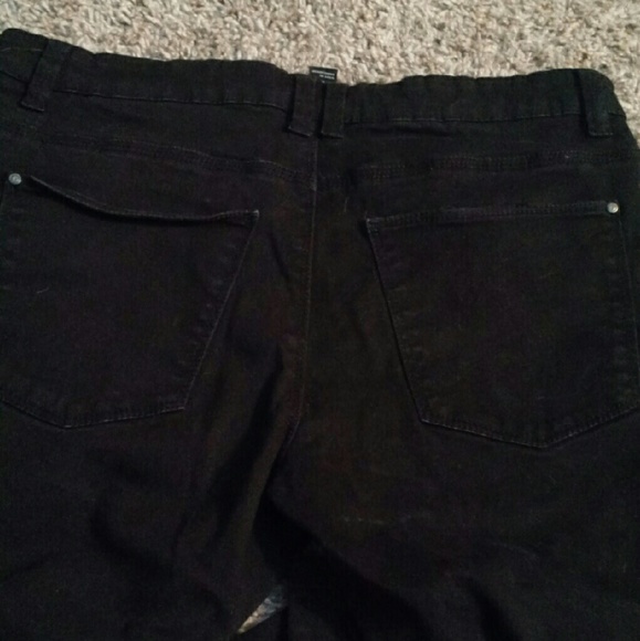 Black Forever 21 Skinny Jeans - Picture 3 of 4