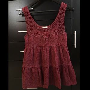 Staring at Stars crochet tank