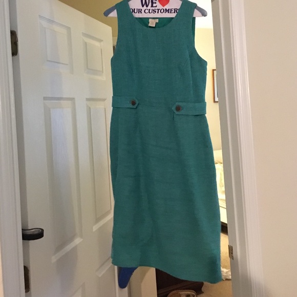J crew linen dress