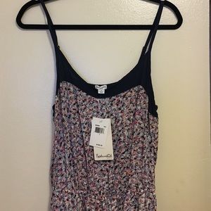 NWT Splendid Blue/Pink Abstract Print Dress Large