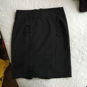 Black business skirt