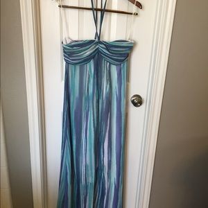 Strappy top maxi dress