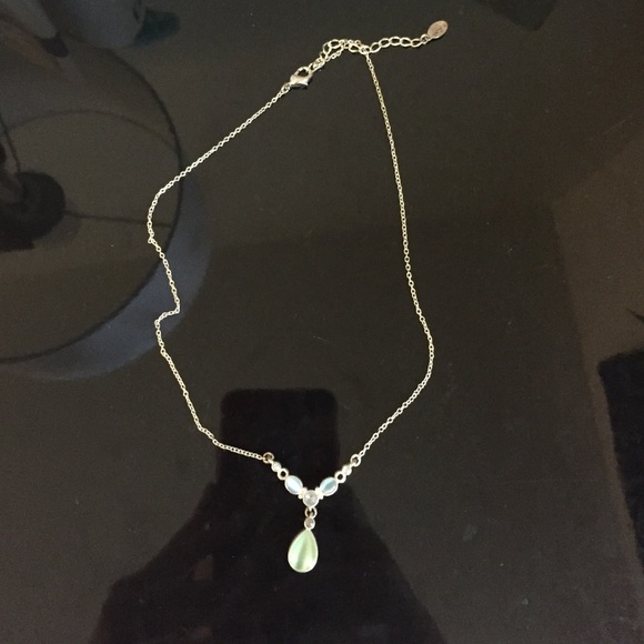 Green and blue necklace