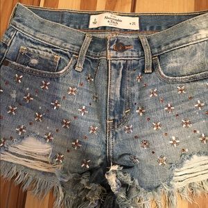 Abercrombie High Waisted Shorts