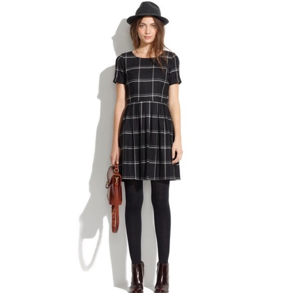 Madewell Window Pane Dress