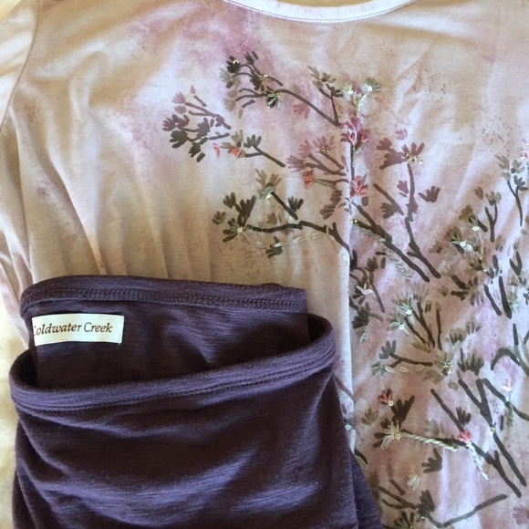 Coldwater Creek Top and Skirt.