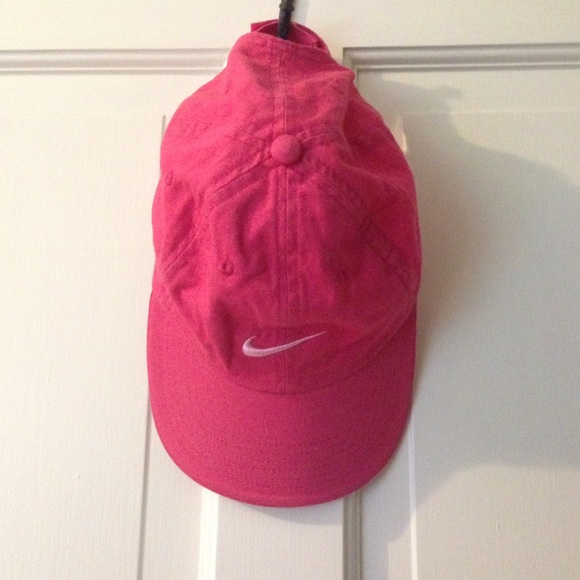 Pink nike hat