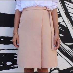 Topshop Skirt with Raw Hems