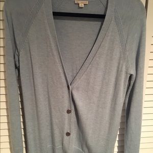 Soft Gap Pale Blue Cardigan