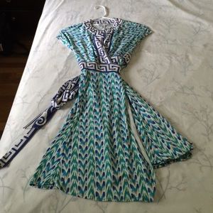 Diane Von Furstenberg Silk Wrap Dress