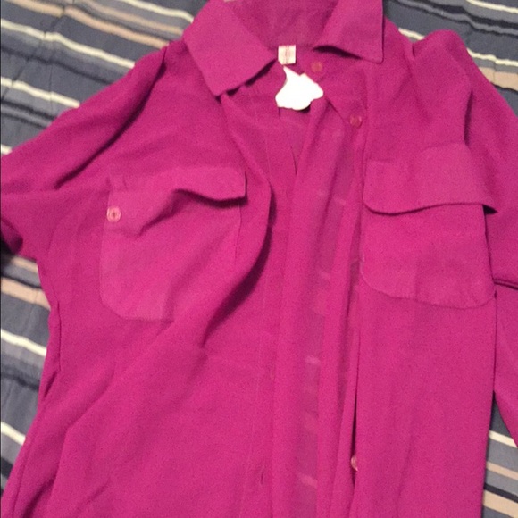 Purple shirt