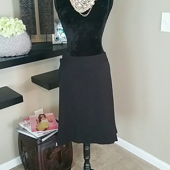 Black Fishtail Skirt