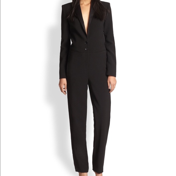 bcbg long sleeve jumpsuit