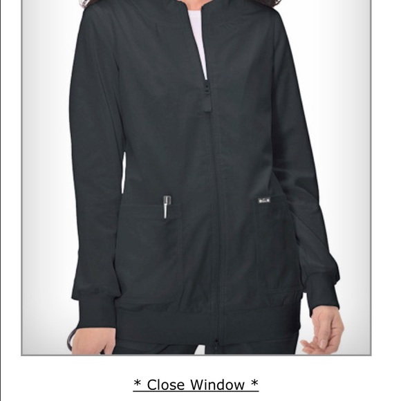 Coco koi scrub jacket