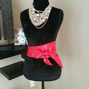Red Wrap Belt