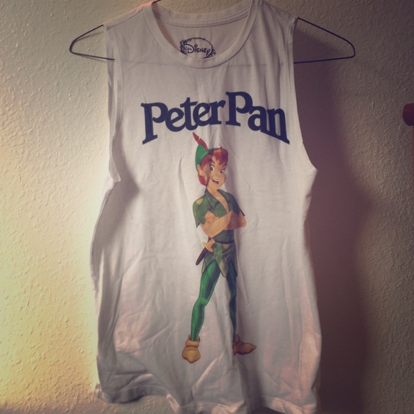 A Peter Pan muscle tee
