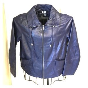 Chicos leather jacket