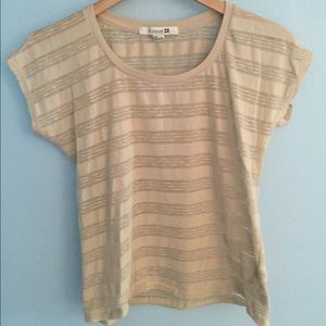 simple beige top