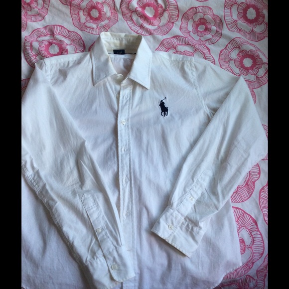 White Ralph Lauren Oxford