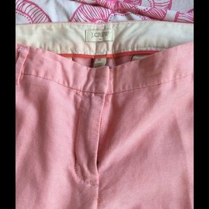 J. Crew Oxford Pink Pants