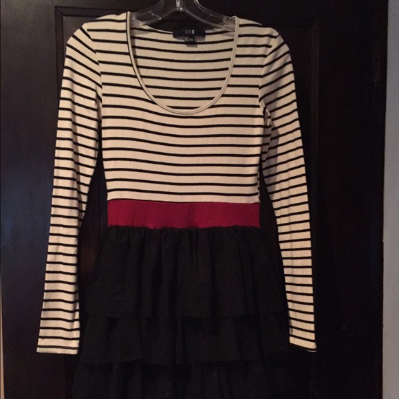 Forever 21 striped tulle dress size small - Picture 1 of 3