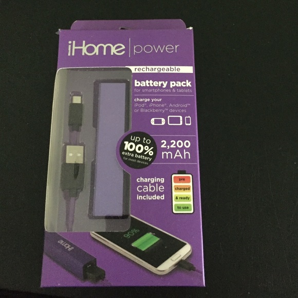 iHome rechargeable battery pack