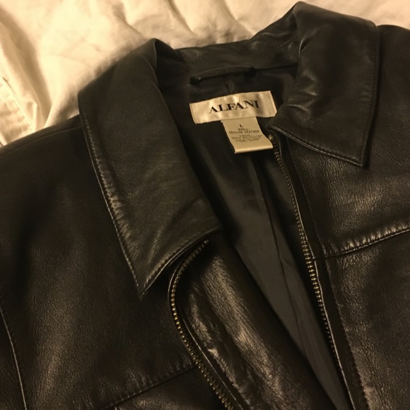 Leather jacket