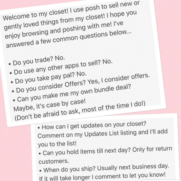 WELCOME NOTE 〰️ 〰️ 〰️ Guidelines & F&Q's - Picture 2 of 6