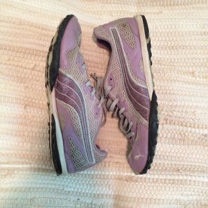 Purple Puma Cross Country Sneakers
