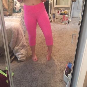 Neon pink New balance athletic pants
