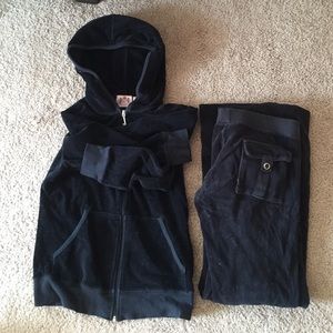 Juicy couture velour tracksuit