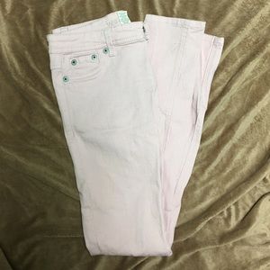 Wet Seal Pink Skinny Jeans