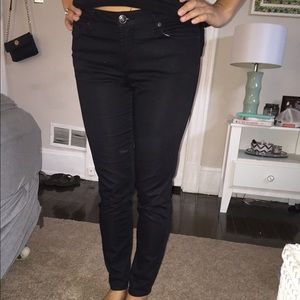 Black Skinny Jeans! size 30.