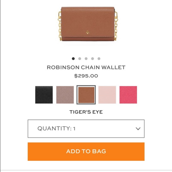 Tory Burch Robinson Chain wallet crossbody/clutch - Picture 4 of 4