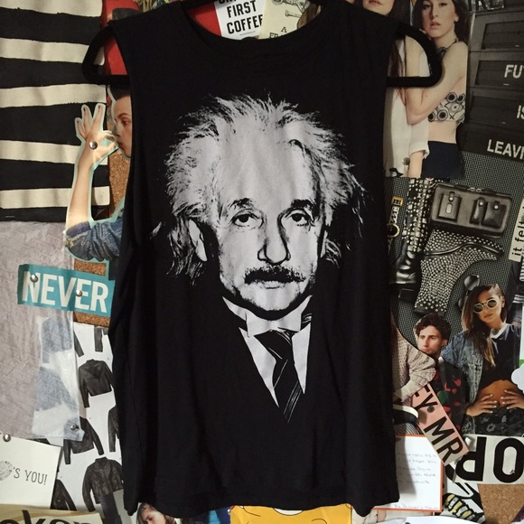 Albert Einstein Muscle Tank