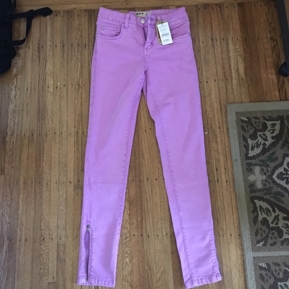 Purple Skinny Jeans