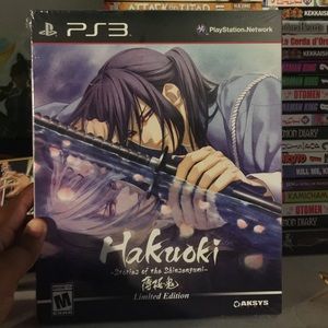 Hakuoki stories of the shinsengumi limited edition