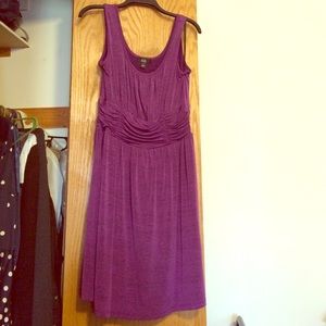 Heather purple dress