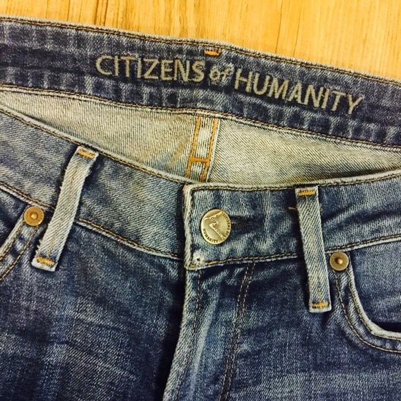 Citizens of Humanity size 27 distressed denim