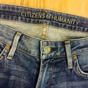 Citizens of Humanity size 27 distressed denim