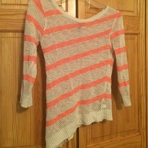 bebe Knit Long-Sleeved Top