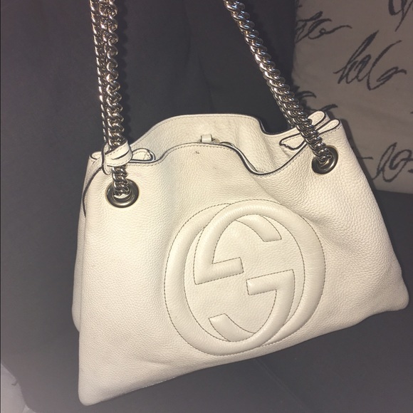 Gucci Soho Cream Tote