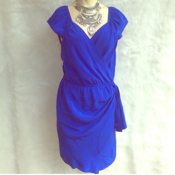 Charlie Jade Faux Wrap Dress