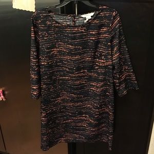 BCBG 3/4 sleeve Shift dress size medium