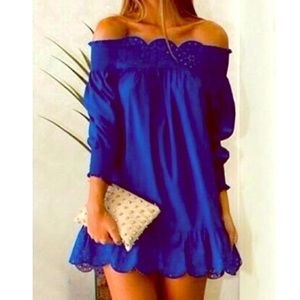 Off the shoulder dress