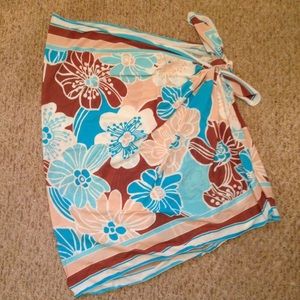 Christina floral print sarong